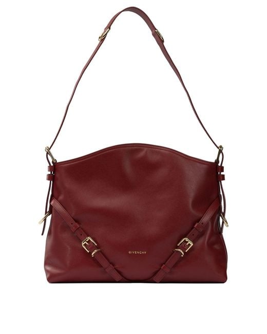Givenchy Red "Voyou" Shoulder Bag
