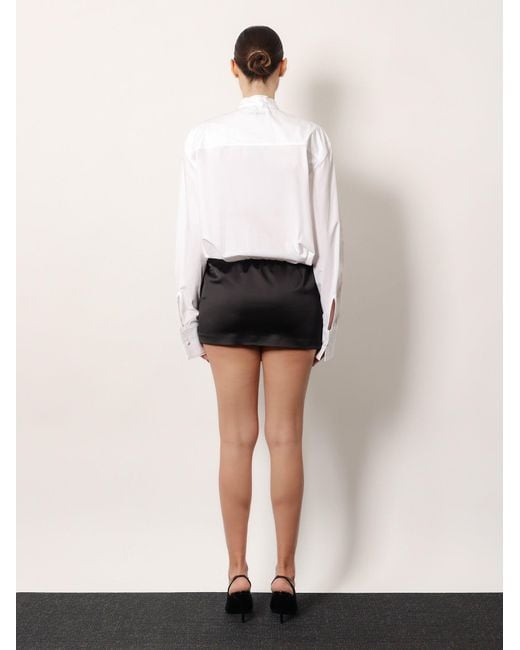 The Attico White Mini Dress
