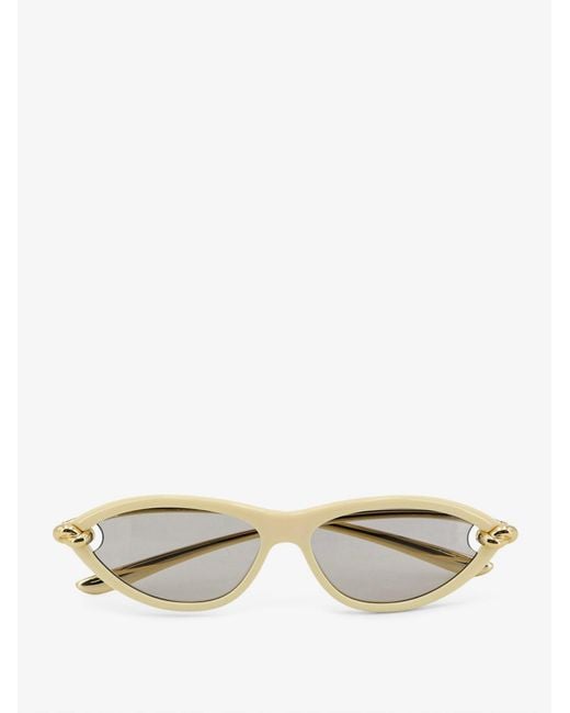 Bottega Veneta Natural Knot Cat-Eye Sunglasses