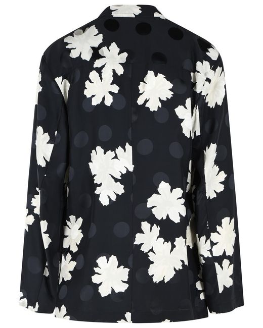 Dries Van Noten Black 'Caplans' Viscose Blazer for men