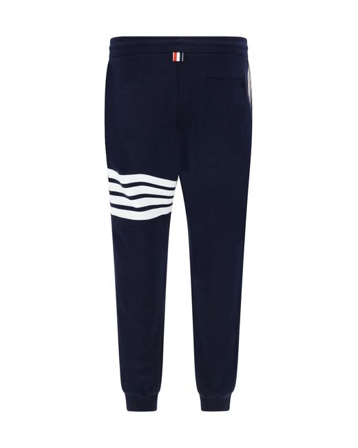 Thom Browne Blue Classic Sweatpants for men