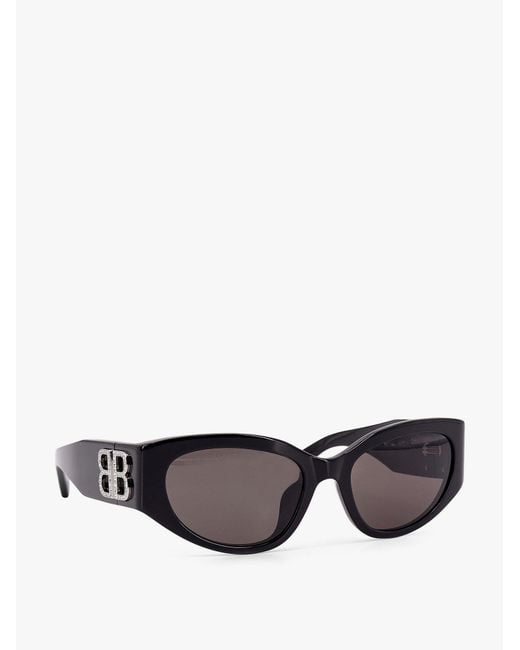 Balenciaga Black Sunglasses Acetato
