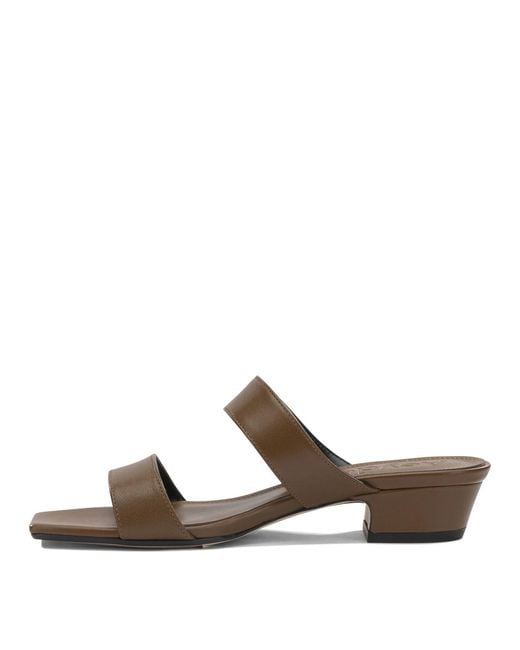 Aeyde Brown "Kemi 30Mm" Heeled Sandals