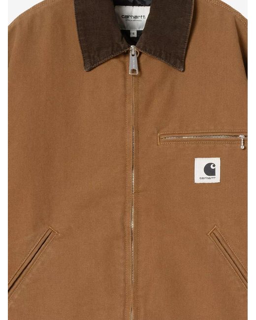 Carhartt Brown Detroit Canvas Jacket