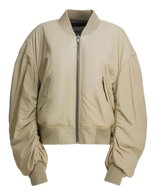 Rick Owens Natural Lamb Leather Jacket