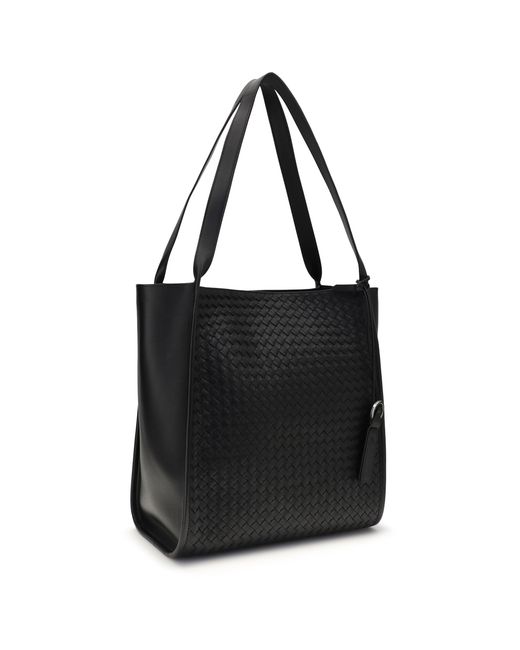 Bottega Veneta Black Courier Tote Bag for men