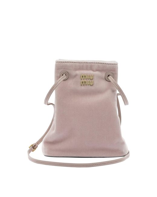 Miu Miu Pink Shoulder Bag Mini