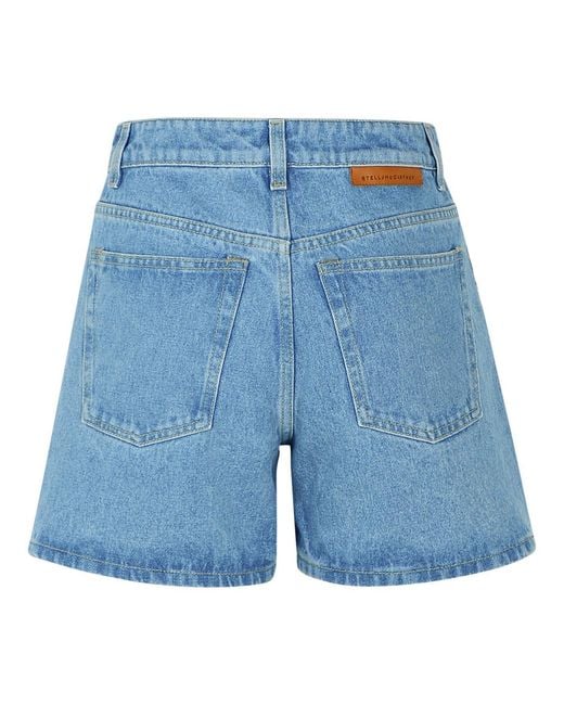 Stella McCartney Blue Stella Mc Cartney Denim Shorts for men