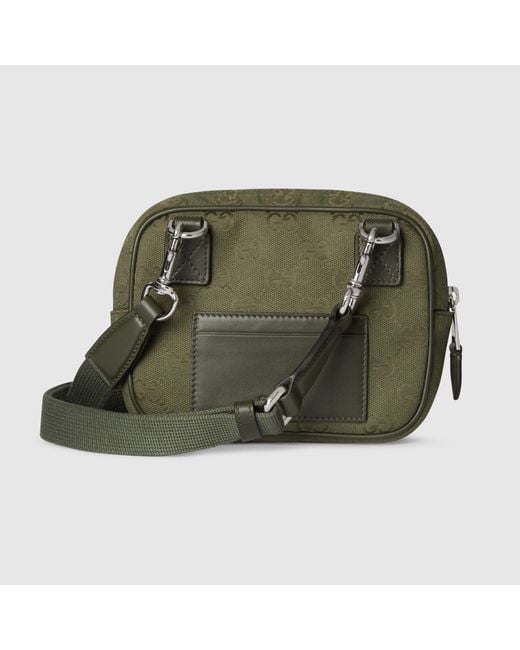 Gucci Green Gg Canvas Crossbody Bag for men