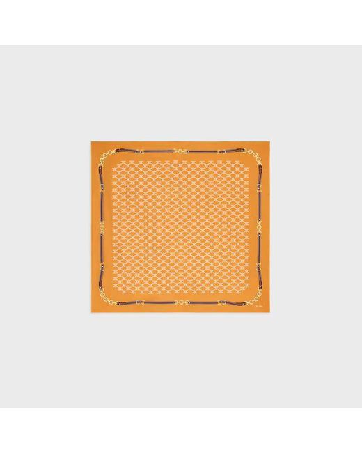 Céline Orange Scarves & Silk Scarves