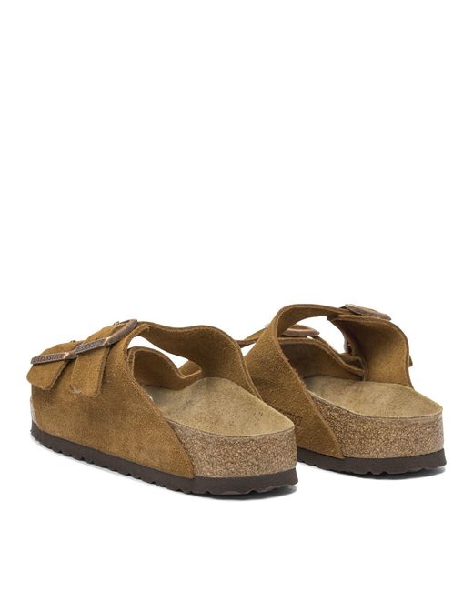 Birkenstock Brown Eva Arizona Sandals for men