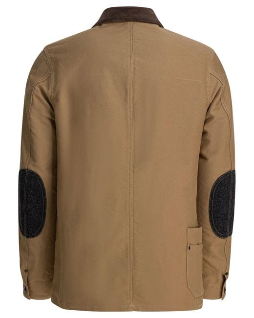 Junya Watanabe Brown Lightweight Cotton Jacket Jackets And Coats
