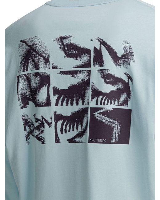 Arc'teryx Blue Kragg Sl Crewneck T-Shirt Light for men