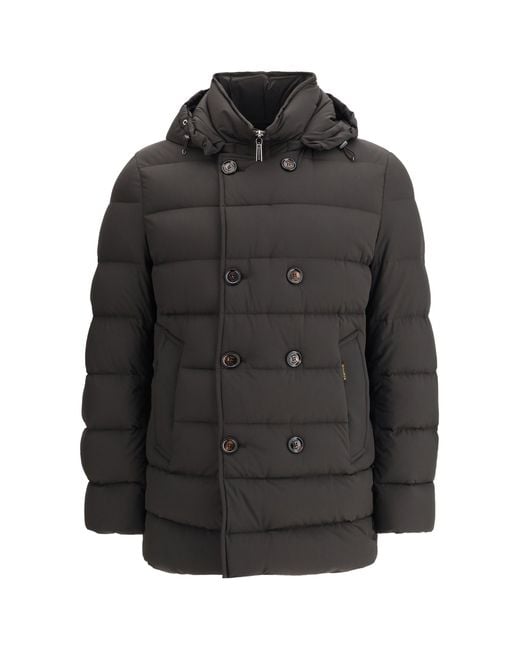 Moorer Black Florio Down Jacket for men