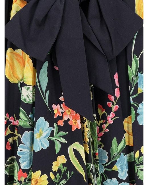 Lavi Blue Chemisier Dress Spritz Cotton