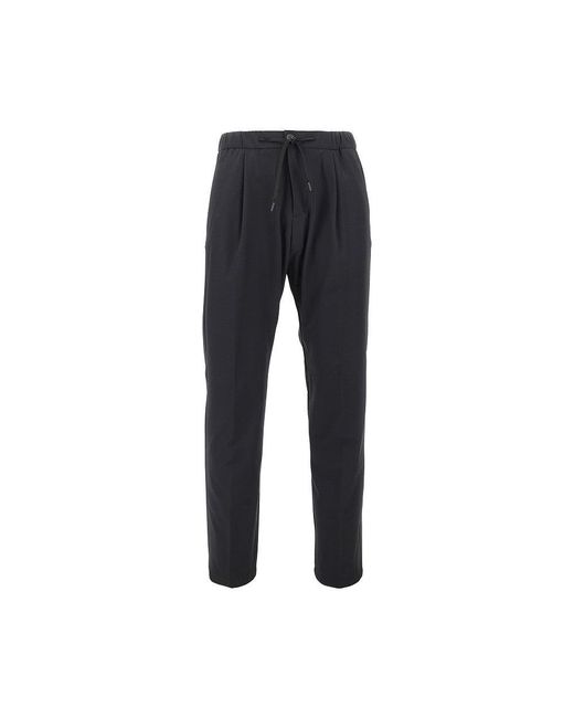 Herno Black Light Nylon Stretch Pants for men