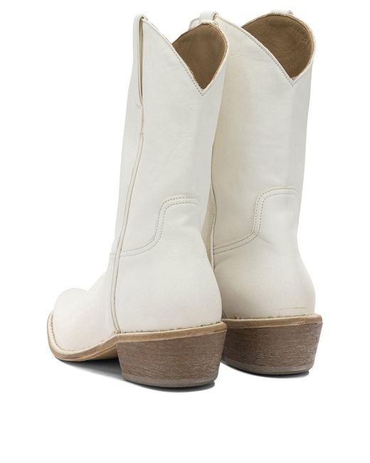 Moma White Boots & Ankle Boots Boots And Ankle Boots