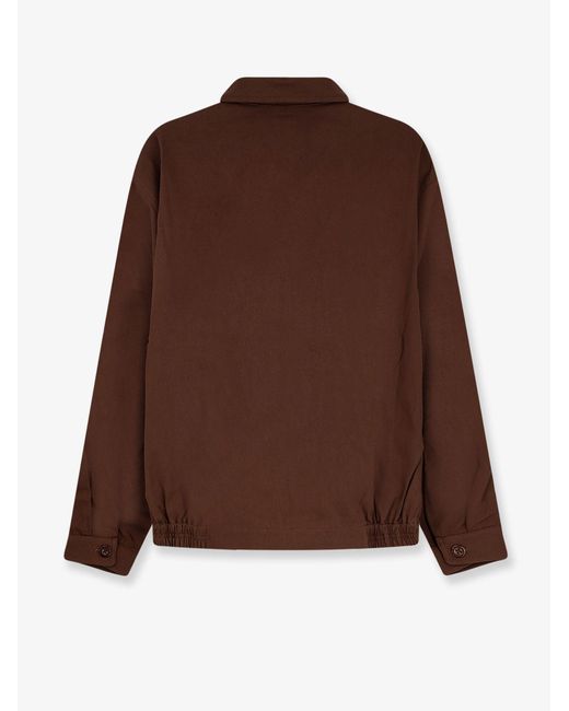 Walk In Paris Brown Cotton Jacket for men