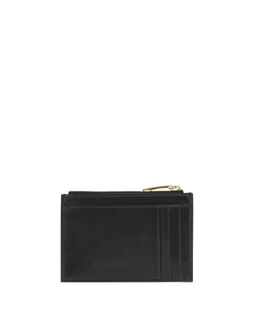 Bottega Veneta Black Lambskin Card Holder