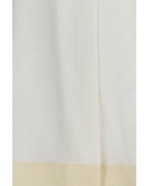 Totême White Soft Tuxedo Shirt