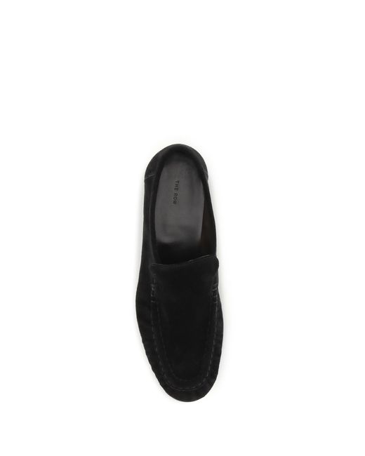 The Row White Two Loafers