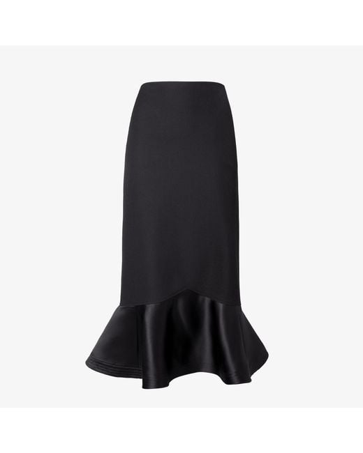 Fendi Black Midi Skirt
