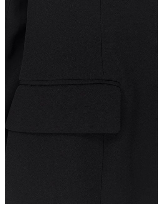 Totême Black Evening Viscose Blend Blazer