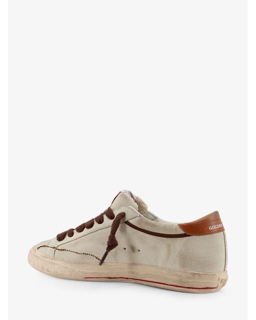 Golden Goose Deluxe Brand Multicolor Deluxe Brand Super Star Leather Sneakers With Logo On The Side for men