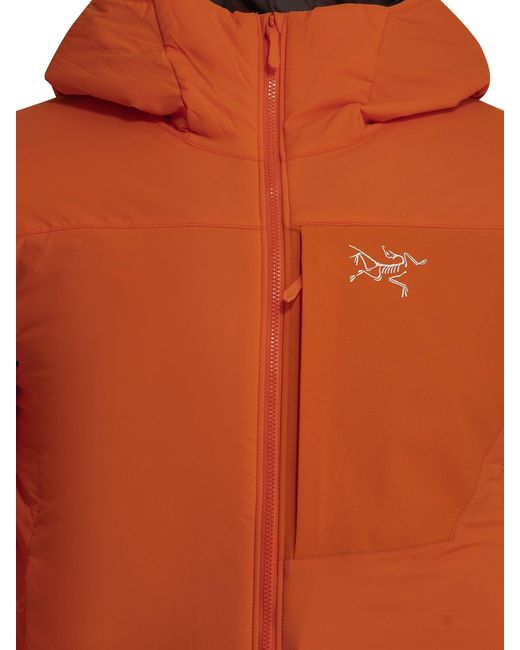 Arc'teryx Orange "Proton Lt" Technical Jacket for men