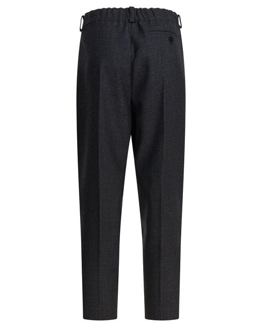 Givenchy Blue Wool Tailored Pants