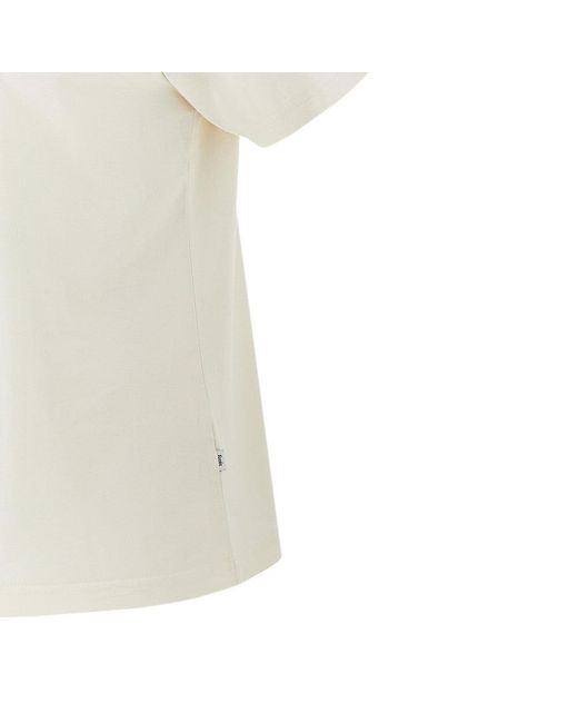 Forét White 'Pennant' Printed T-Shirt for men