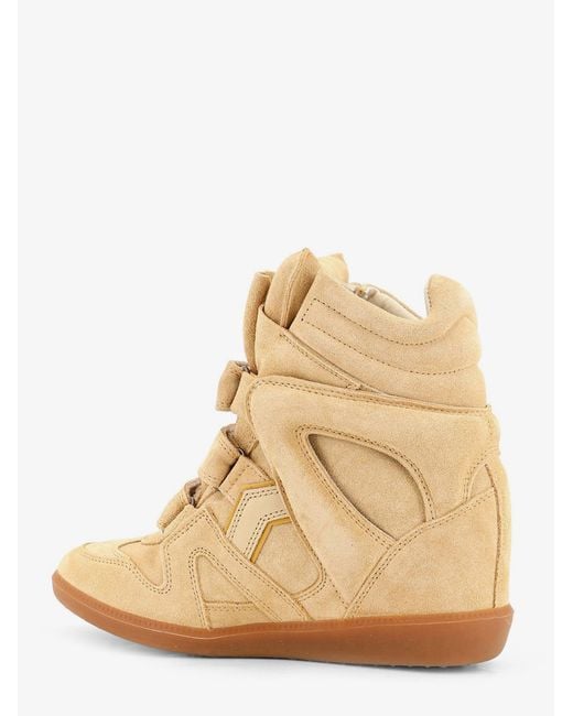 Isabel Marant Natural Sneakers Bekett Suede/Leather