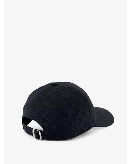 Gucci Blue Gg Ripstop Baseball Hat for men