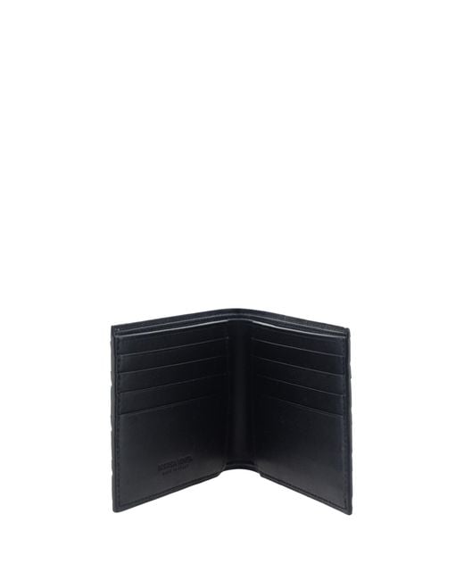 Bottega Veneta Blue Iconic Intrecciato Wallet for men