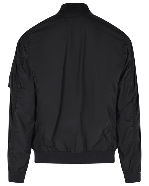 C P Company Black Polyamide Blend Jacket for men