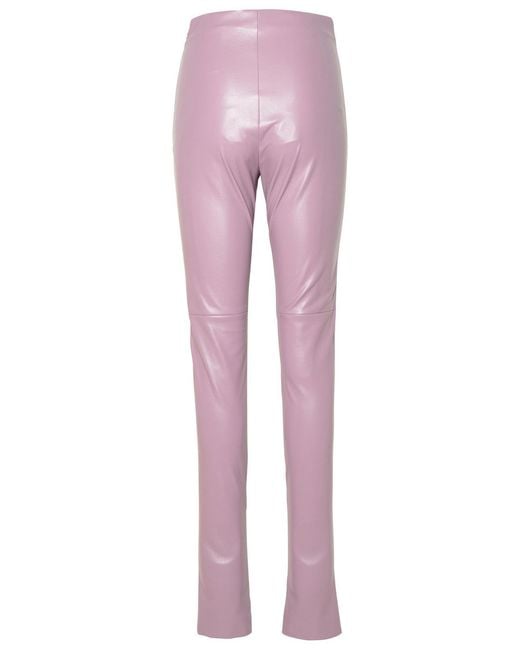 ANDAMANE Pink Mallow Polyester Blend Leggings
