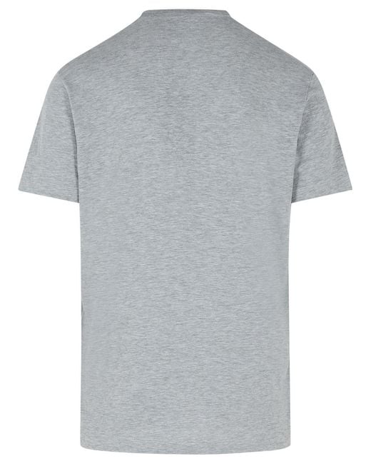 DSquared² Gray Cotton T-Shirt for men