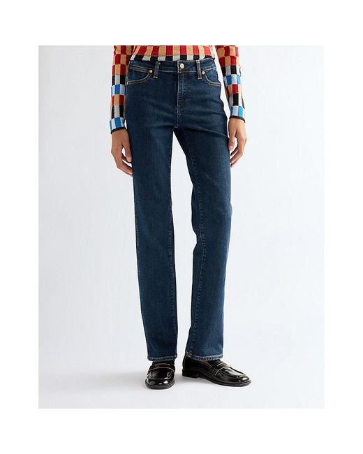 Wrangler Blue Straight Jean Size 26 X32