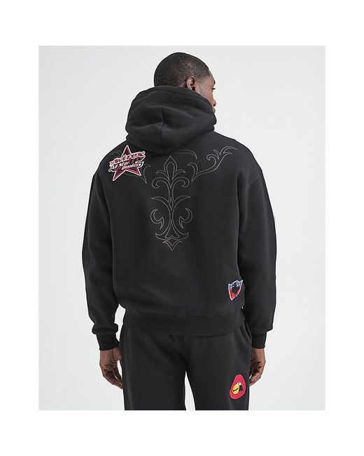 Wrangler Black X Avirex Hoodie for men