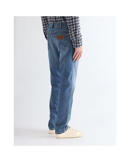 Wrangler Blue Redford Regular Tapered Toughlite Jean Size 30 X32 for men