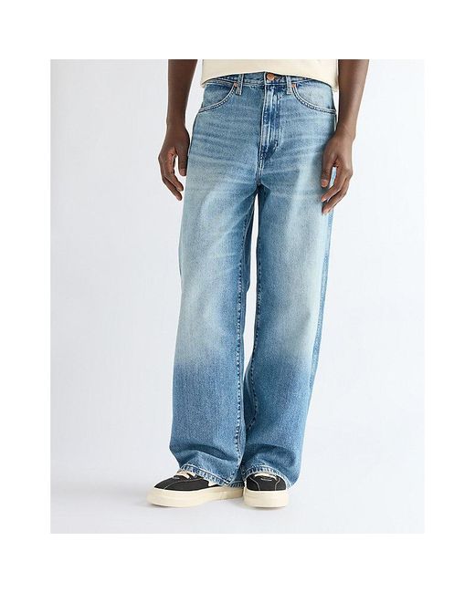 Wrangler Blue Baggy Jean Size 28 X32 for men