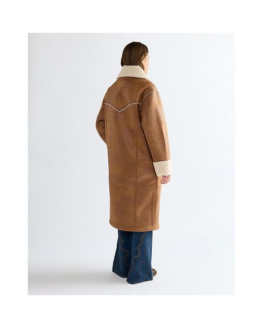 Wrangler Blue Relaxed Wrange Coat