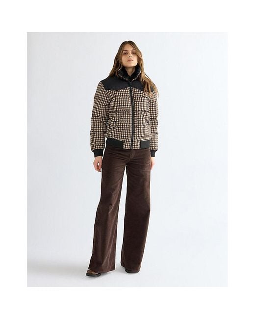 Wrangler Brown Regular Western Puffer