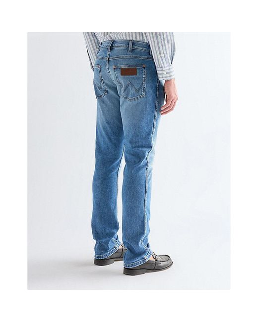 Wrangler Blue Greensboro Straight Toughlite Low Stretch Jean Size 29 X32 for men