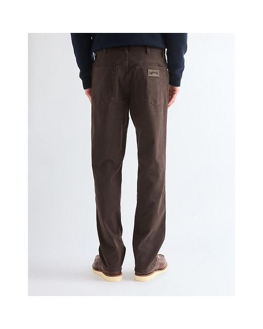 Wrangler Gray Texas Straight Trousers Size 30 X32 for men