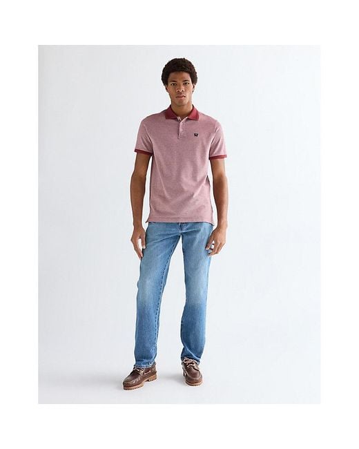 Wrangler Red Regular Refined Polo Shirt for men