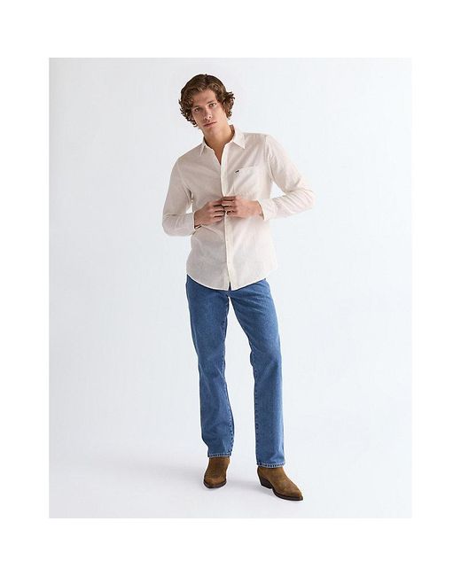 Wrangler Blue Regular 1 Pocket Shirt for men