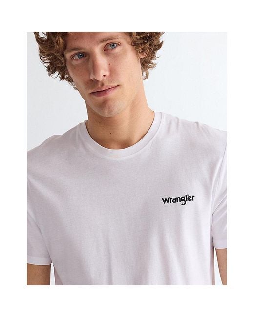 Wrangler Blue Two-Pack Regular Sign Off Tees Real for men
