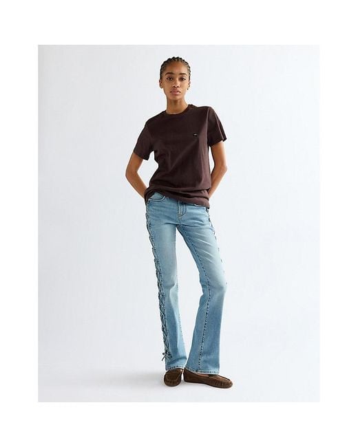 Wrangler Brown Slim Sign Off Tee