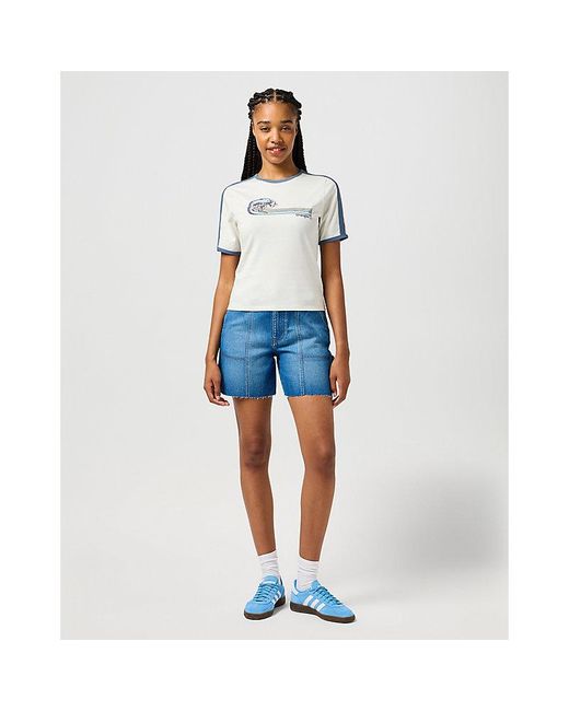 Wrangler Blue Carpenter Short